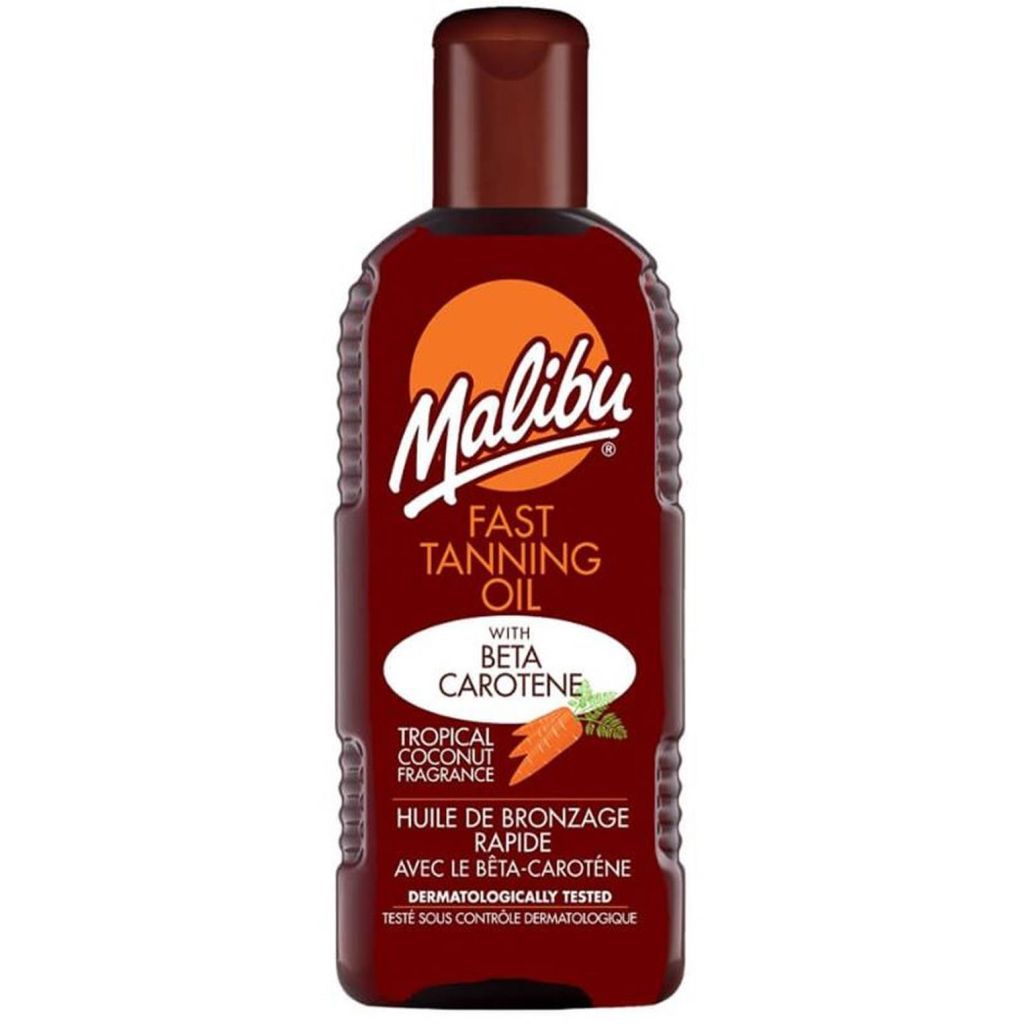 Malibu fast tanning oil with beta carotene 100ml
