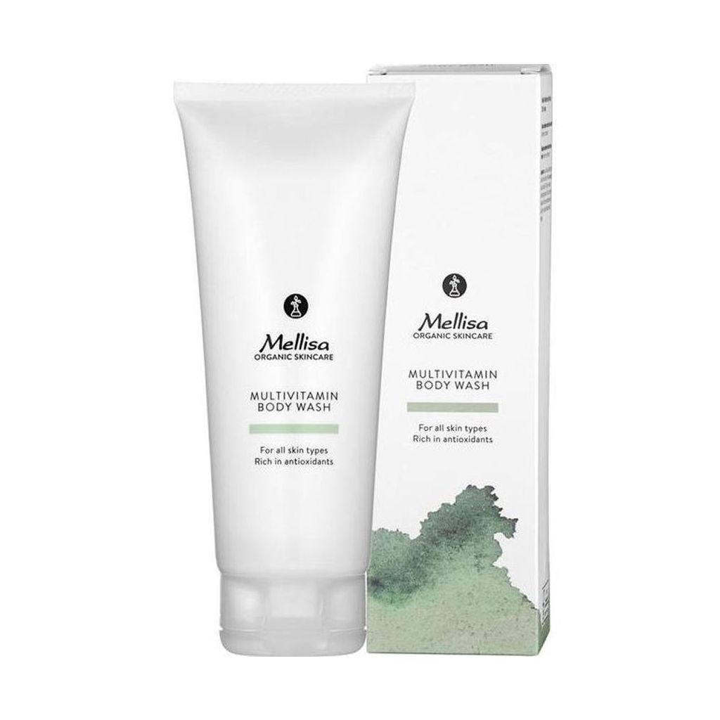 Mellisa organic skincare multivitamin body wash for all skin types 200ml