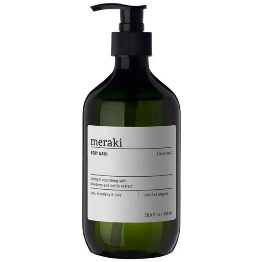 Meraki body wash linen dew 490ml