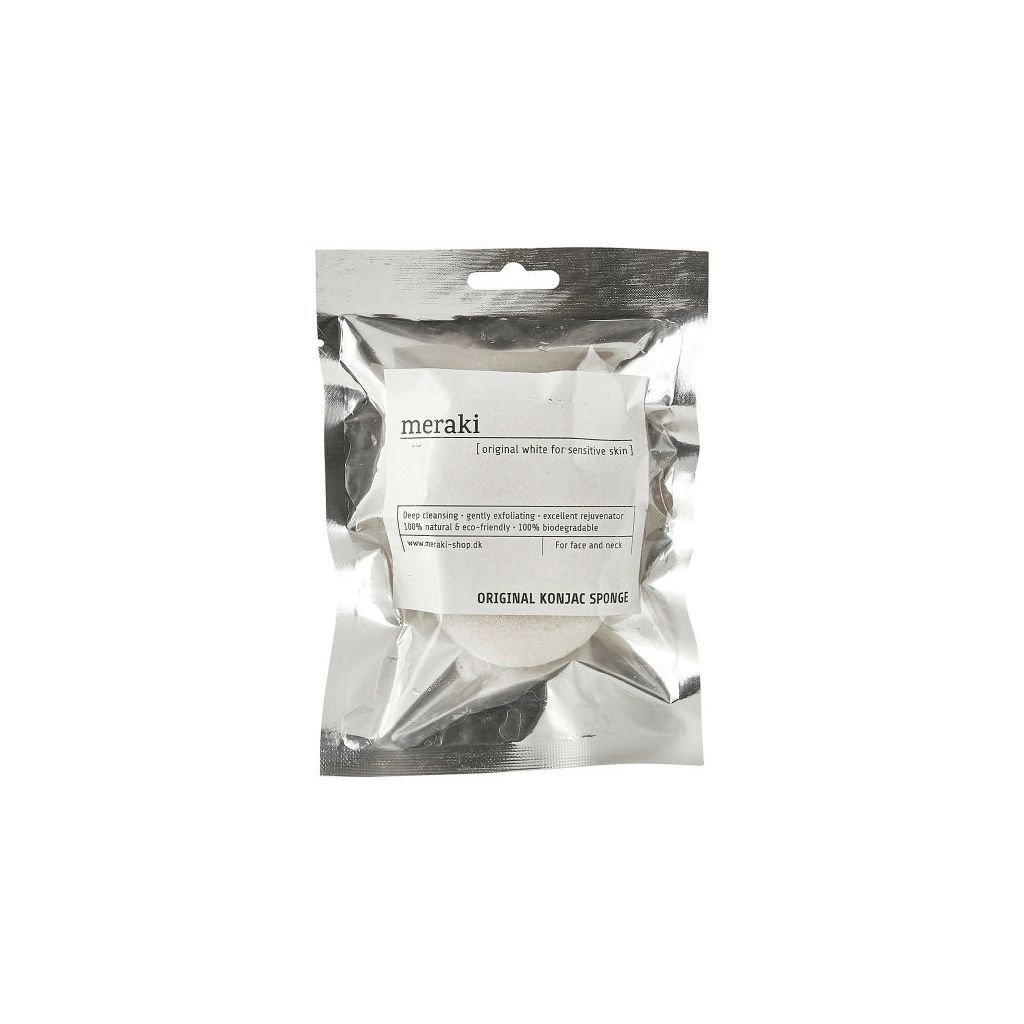 Meraki original konjac sponge original white for all skin types