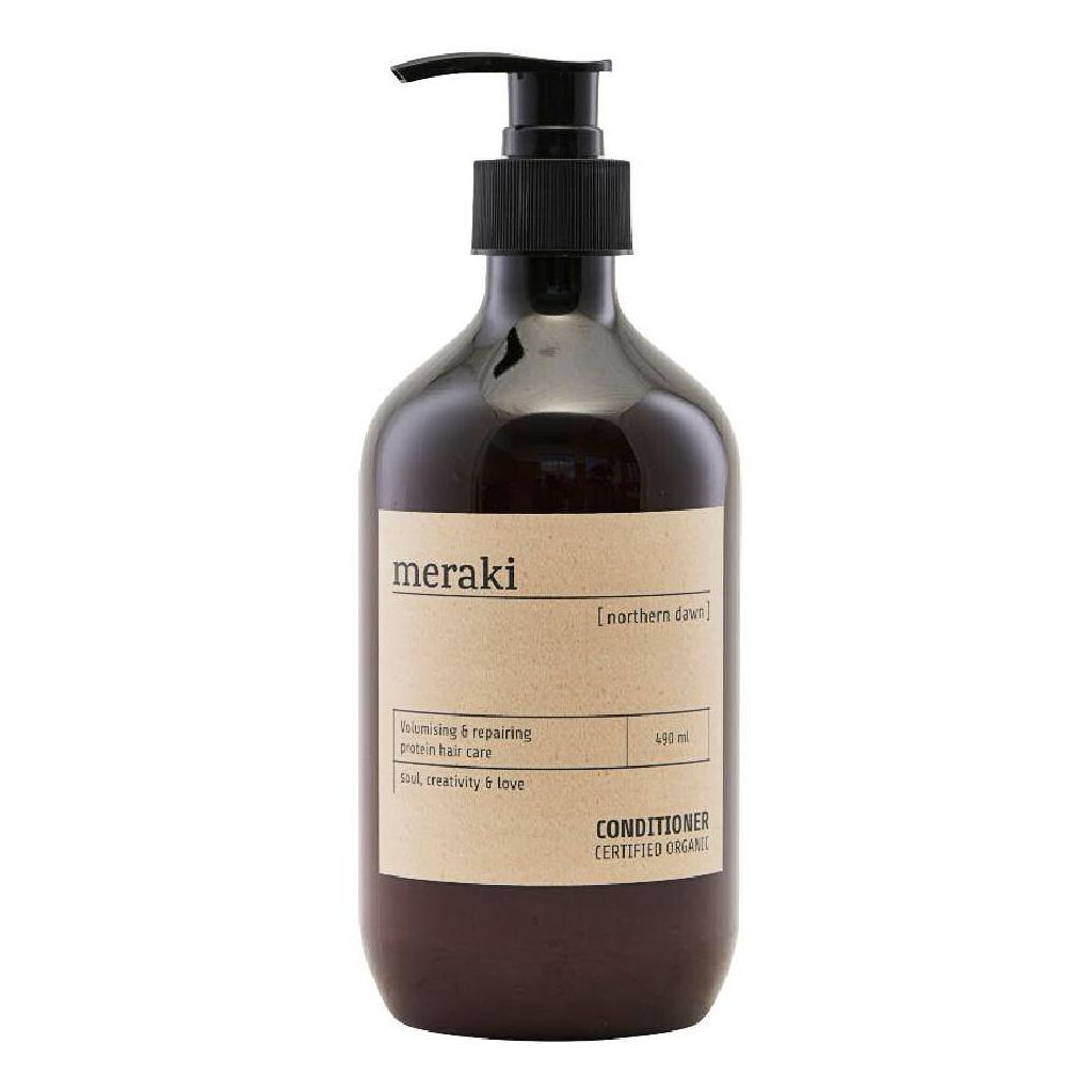 Meraki volumising & repairing protein hair care northern dawn conditioner 490ml