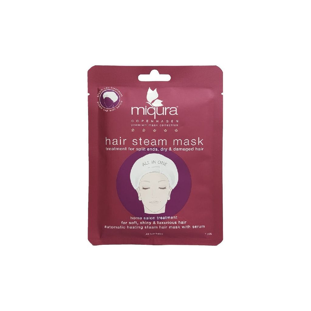 Miqura copenhagen hair steam mask