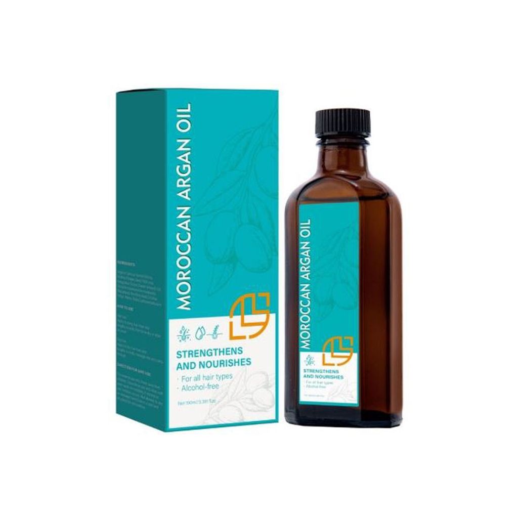 Moroccan argan oil strengthens and nourishes for all hair types alcohol-free 100ml