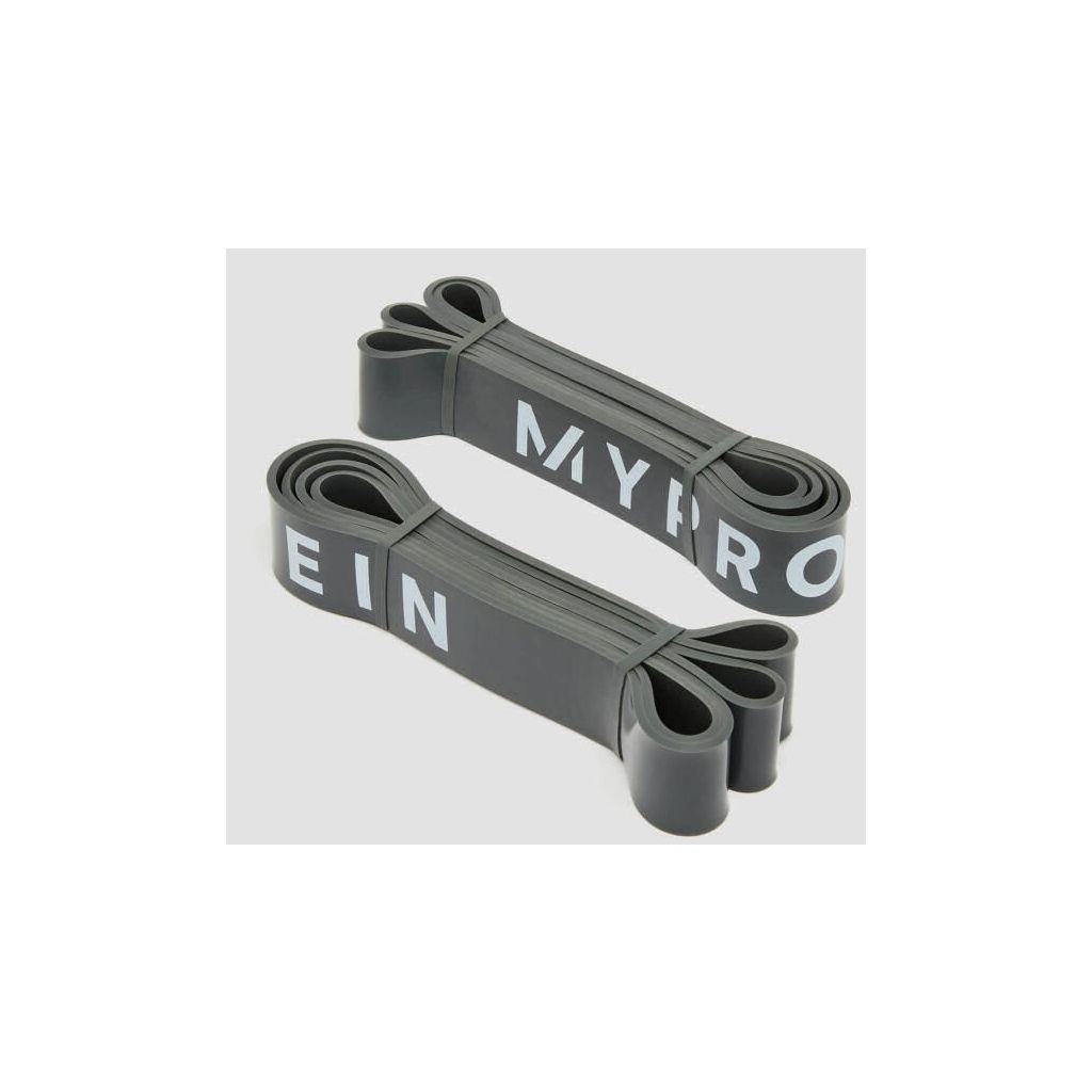 Myprotein resistance band 23-54kg dark grey 2-pak