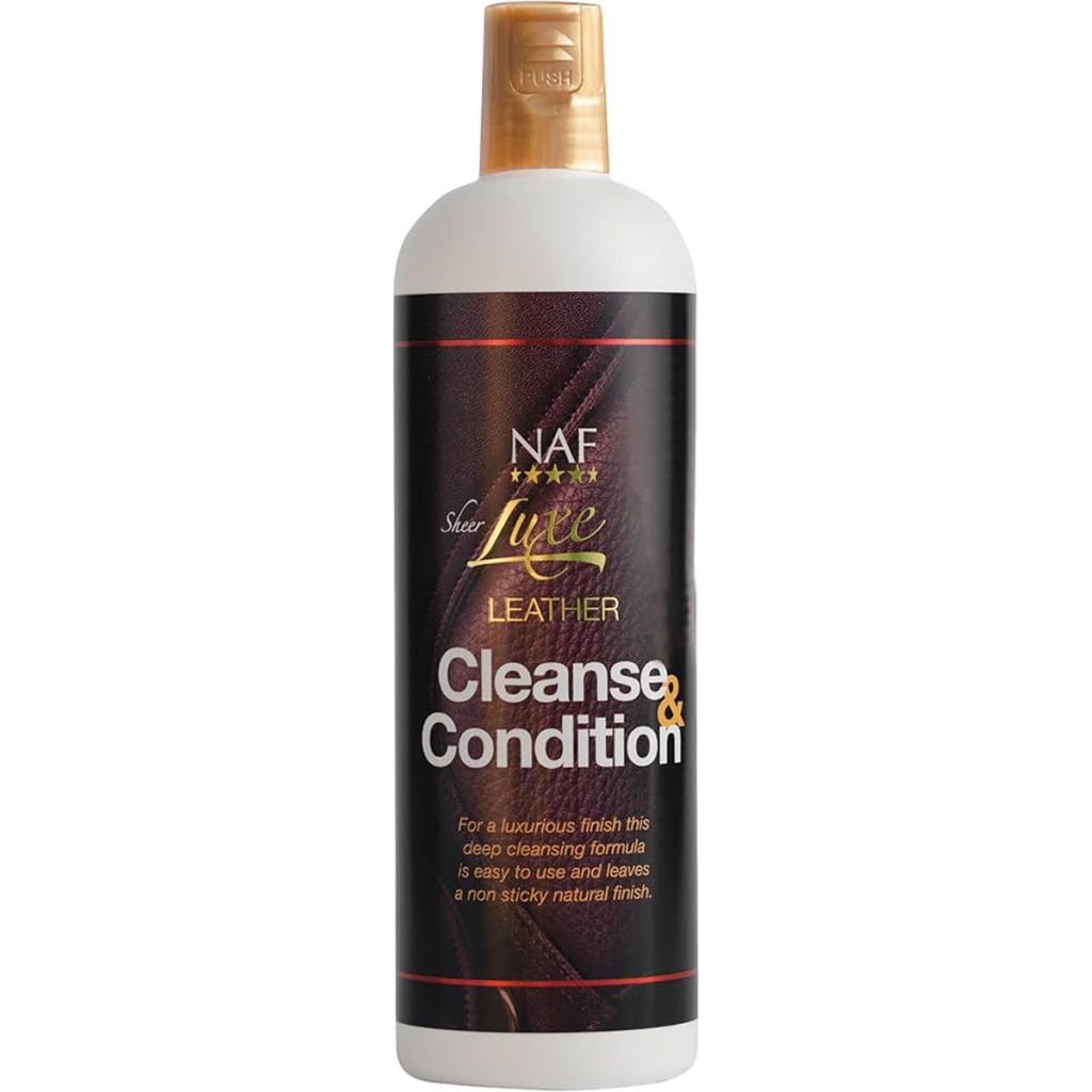 NAF sheer luxe leather cleanse & condition 500ml