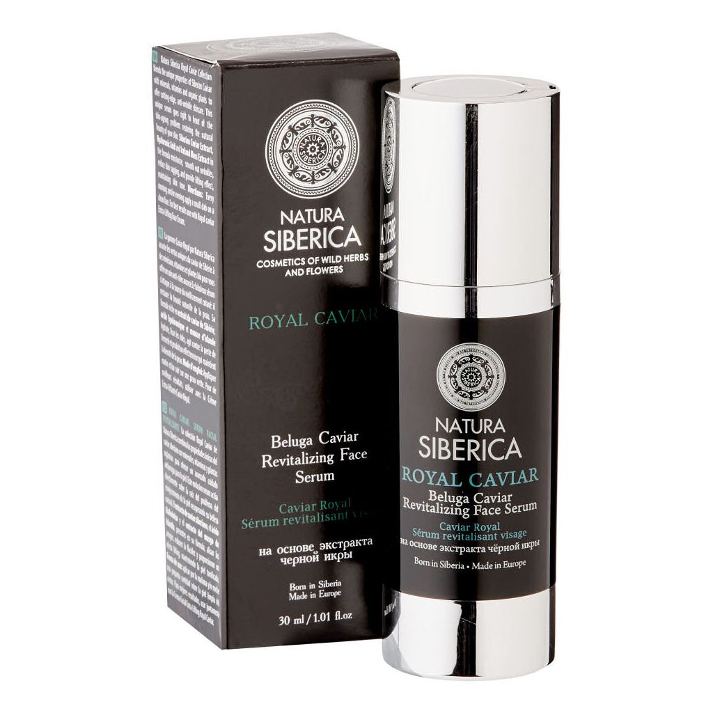 Natura siberica royal caviar revitalizing face serum 30ml