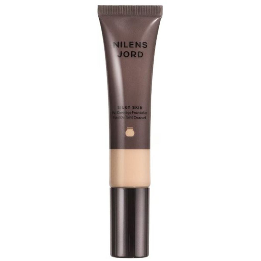 Nilens jord silky skin full coverage foundation 9030 porcelain 30ml