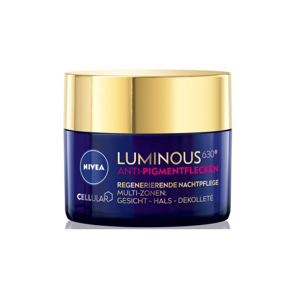 Nivea cellular luminous 630 anti-pigmentflecken regenerierende nachtpflege 50ml