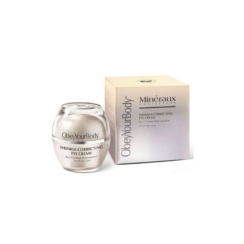 Obey your body mineraux collection wrinkle-correcting eye cream for all skin types 30ml