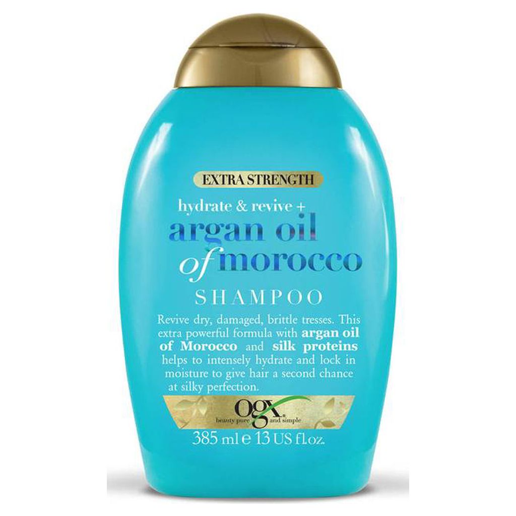 OGX hydrate & revive+ argan oil of morocco shampoo extra strength 385ml