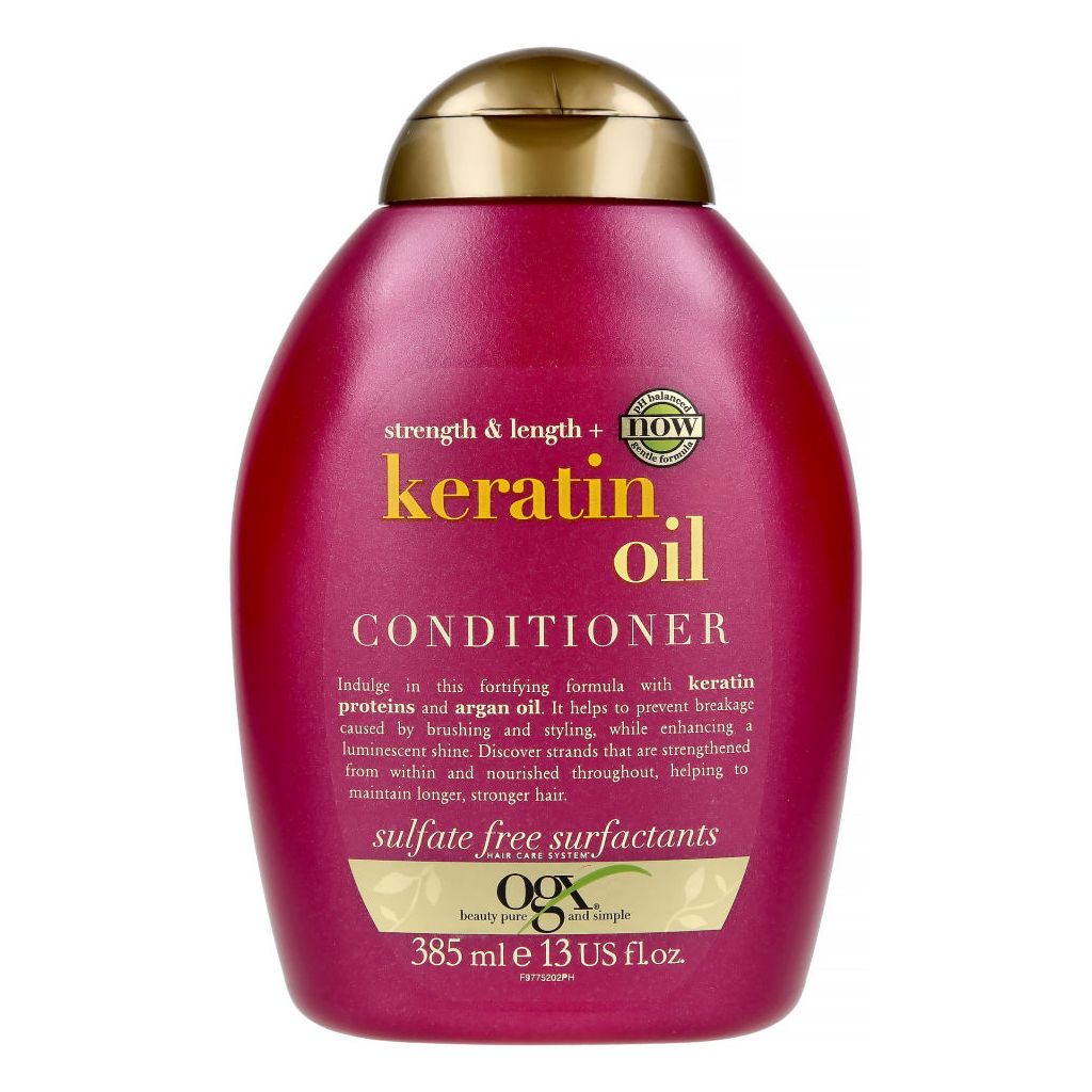 OGX strength & length + keratin oil conditioner 385ml