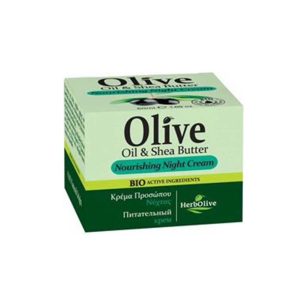 Olive oil & shea butter nourishing night cream 50ml