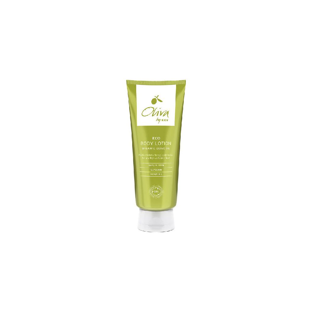 Oliva by ccs eco body lotion organic olive oil shea butter 200ml