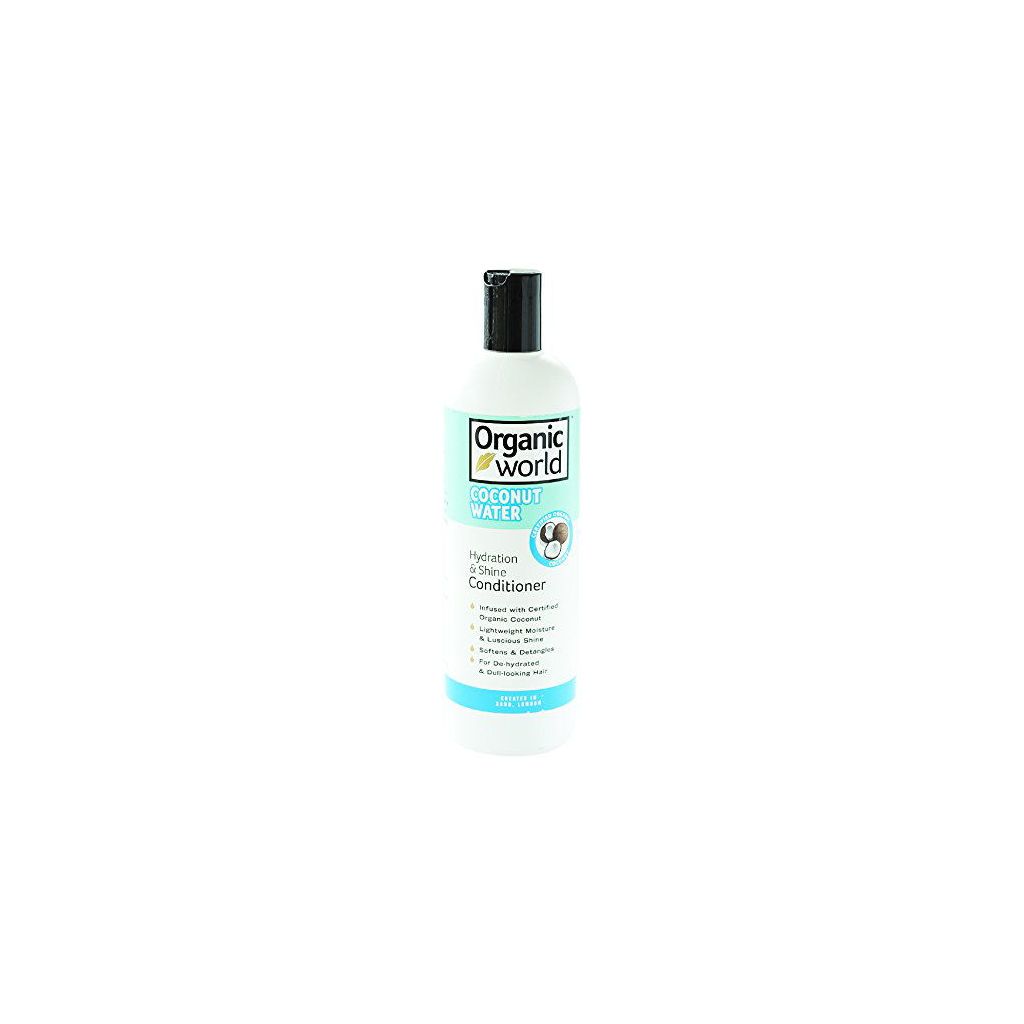 Organic world coconut water hydration & shine conditioner 475ml