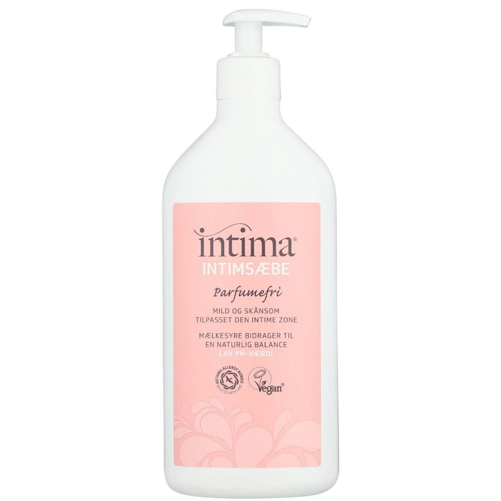 Orkla care intima intimsæbe parfumefri mild og skånsom tilpasset den intime zone 500ml