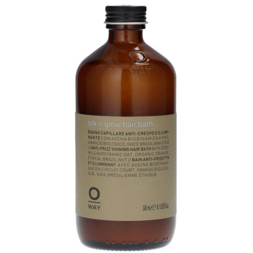 Oway silk'n glow hair bath anti-frizz shining 240ml