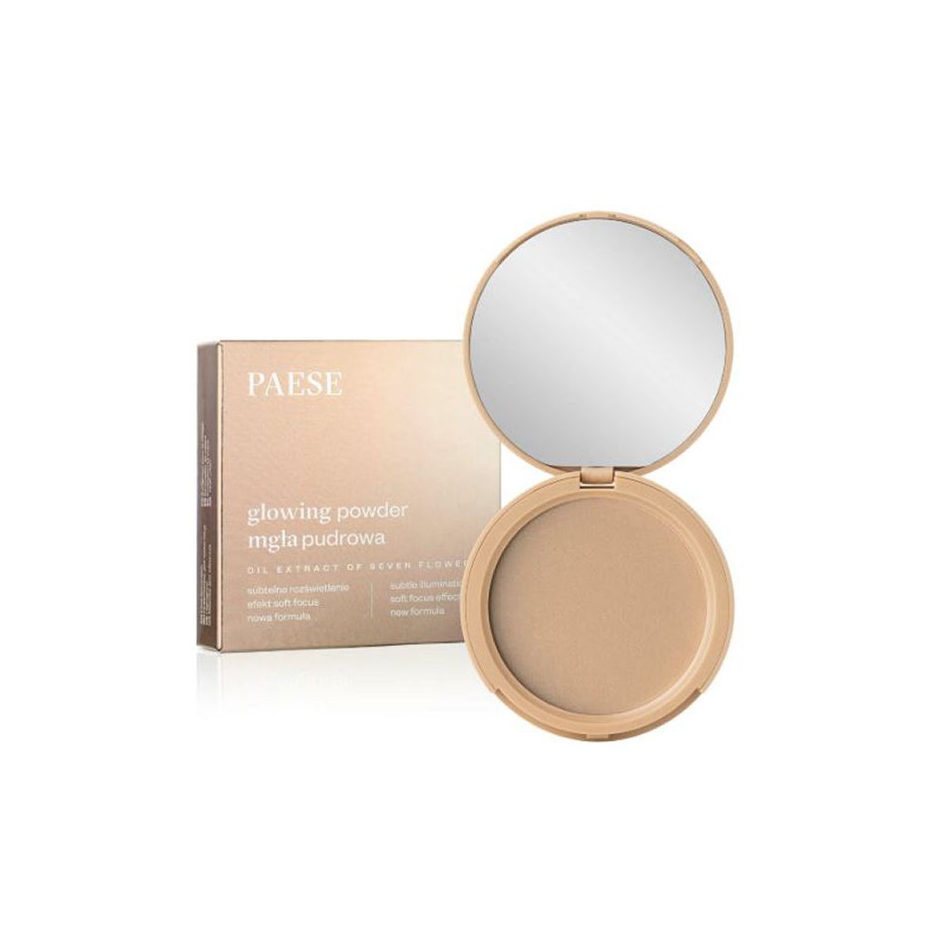 Paese glowing powder oil extract of seven flowers 12 natural beige 10g