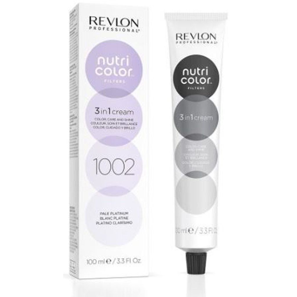 Revlon professional nutri color filters 3 in 1 cream 1002 pale platinum 100ml