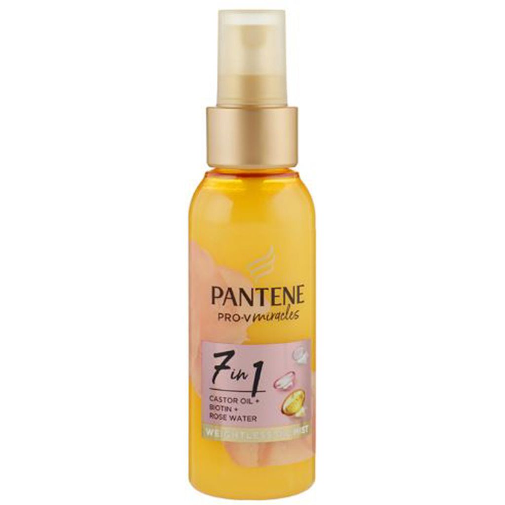 Pantene pro-v argan miracles 7 in 1 hår rosenwasser hår spray 100ml