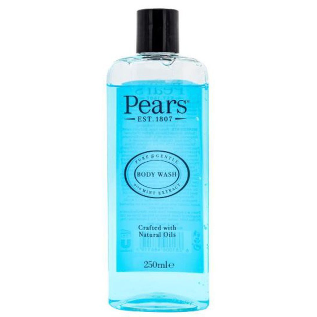 Pears pure & gentle body wash with mint extract 250ml