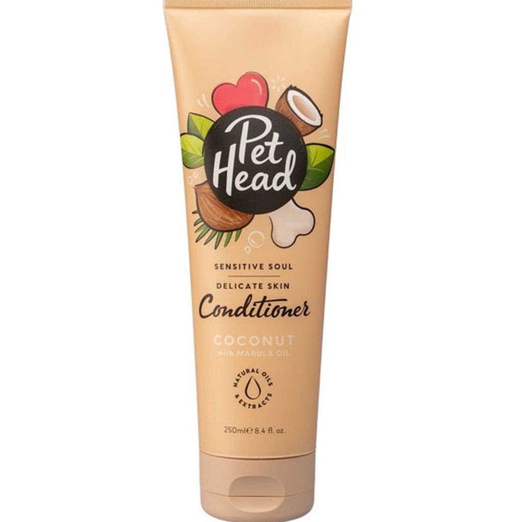 Pet head sensitive soul delicate skin conditioner with marula oil 250ml