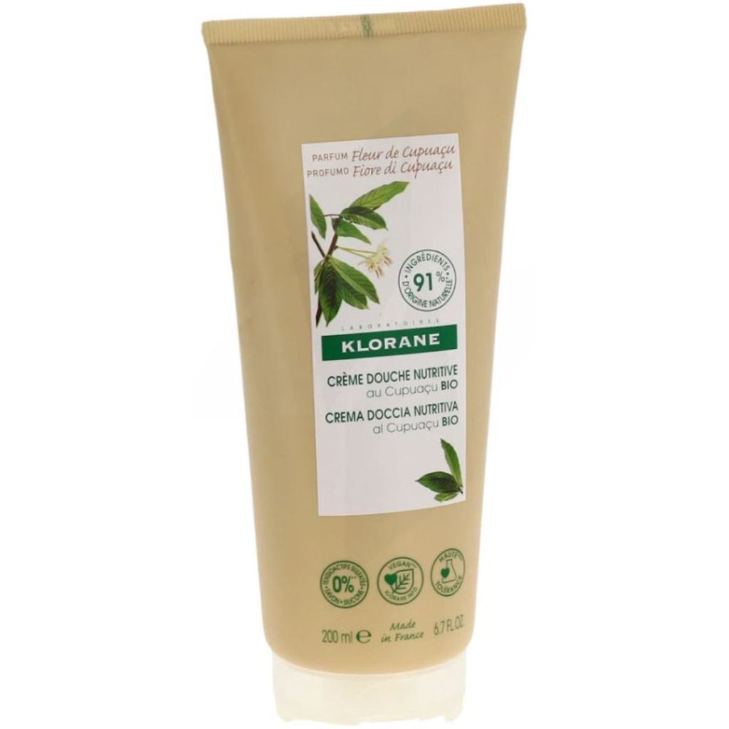 Pierre fabre klorane créme douche nutritive parfum fleur de cupuacu 200ml