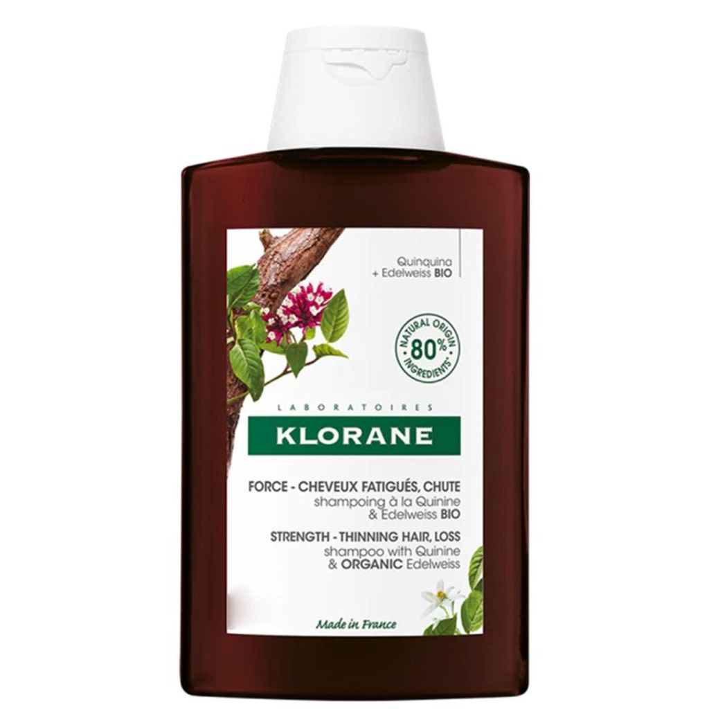 Pierre fabre klorane strength thinning hair loss shampoo with quinine & organic edelweiss 100ml