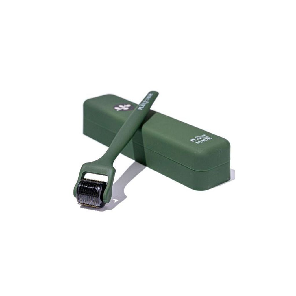 Plantmade grow pro derma roller for hair and beard 540 titanium needles 0.5mm