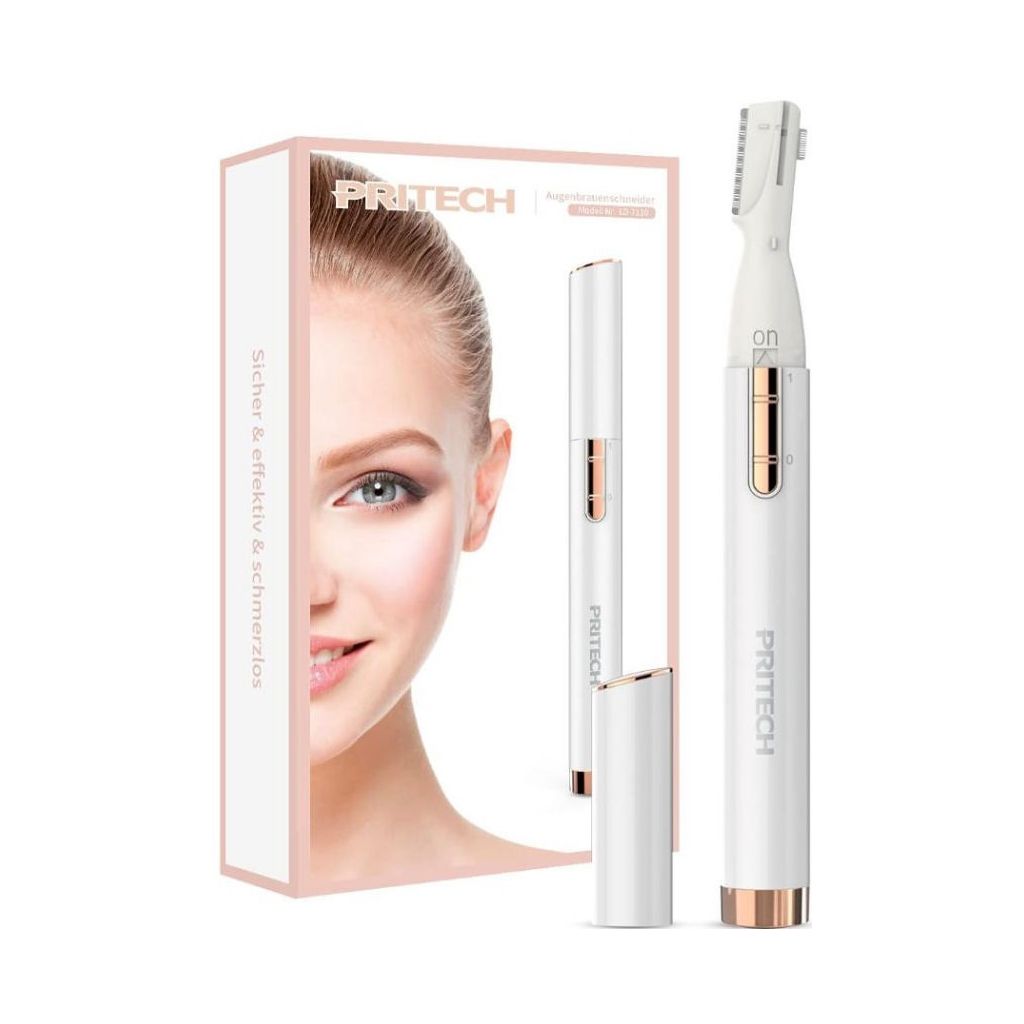Pritech eyebrow trimmer model LD-7110 white