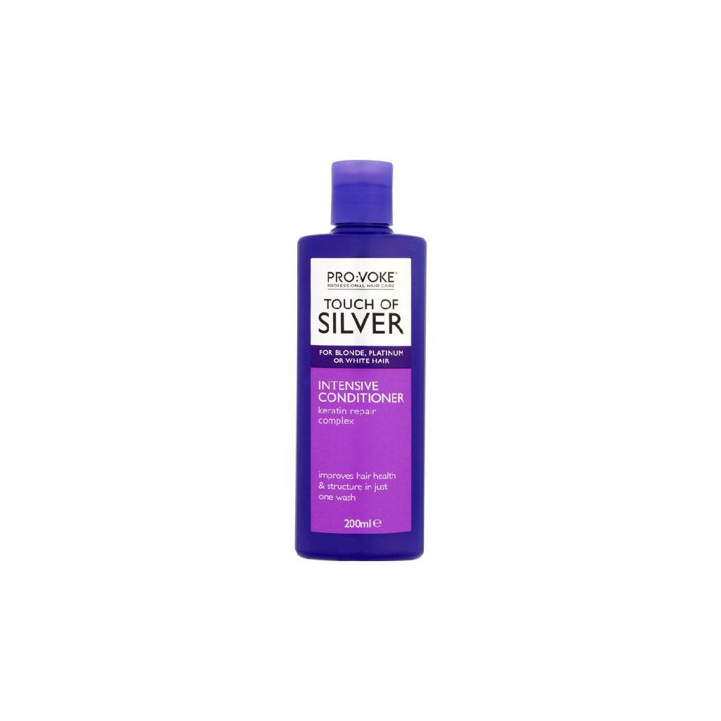 Pro:voke touch of silver intensive conditioner keratin repair complex 200ml