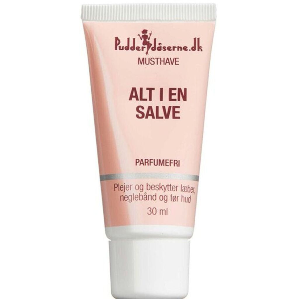 Pudderdåserne musthave alt i en salve parfumefri 30ml