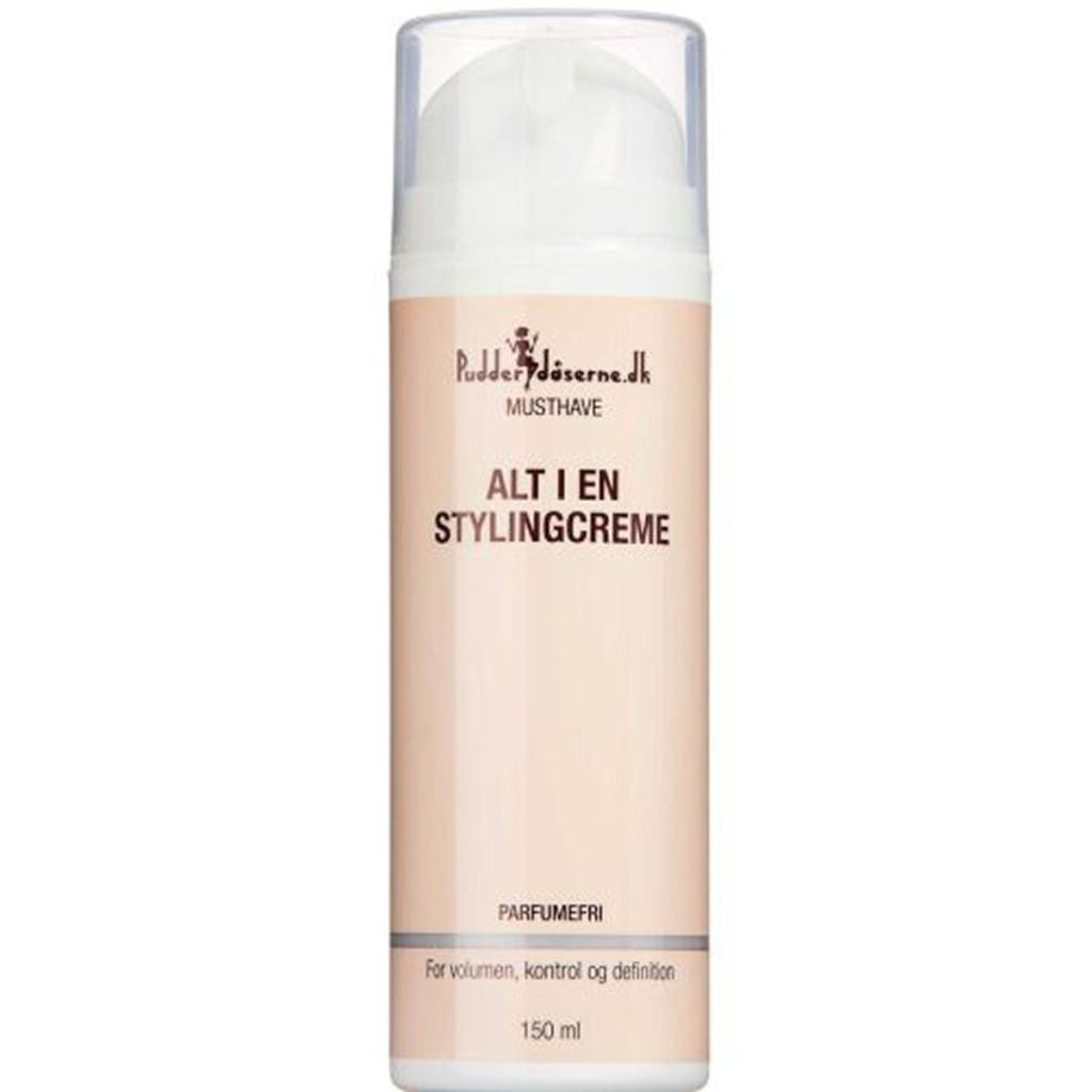 Pudderdåserne musthave alt i en stylingcreme parfumefri 150ml