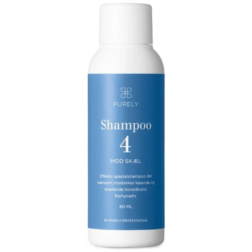 Purely shampoo 4 mod skæl 60ml