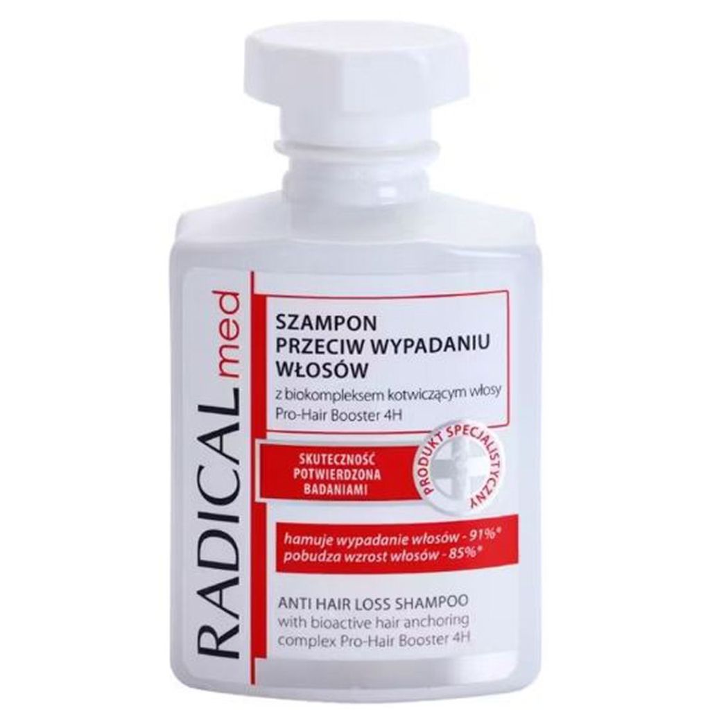 Radical med anti hair loss shampoo with bioactive hair anchoring complex pro-hair booster 4H 300ml