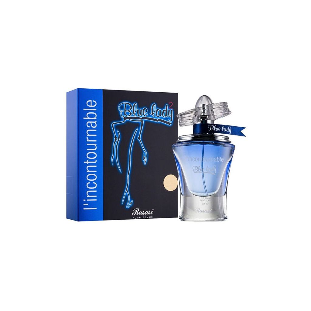 Rasasi eau de parfum l'incontournable pour femme blue lady 2 35ml