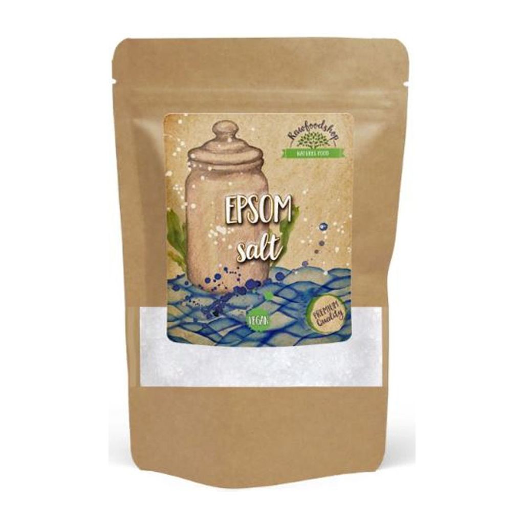Rawfoodshop natures organic food epsom salt premium quality 1kg
