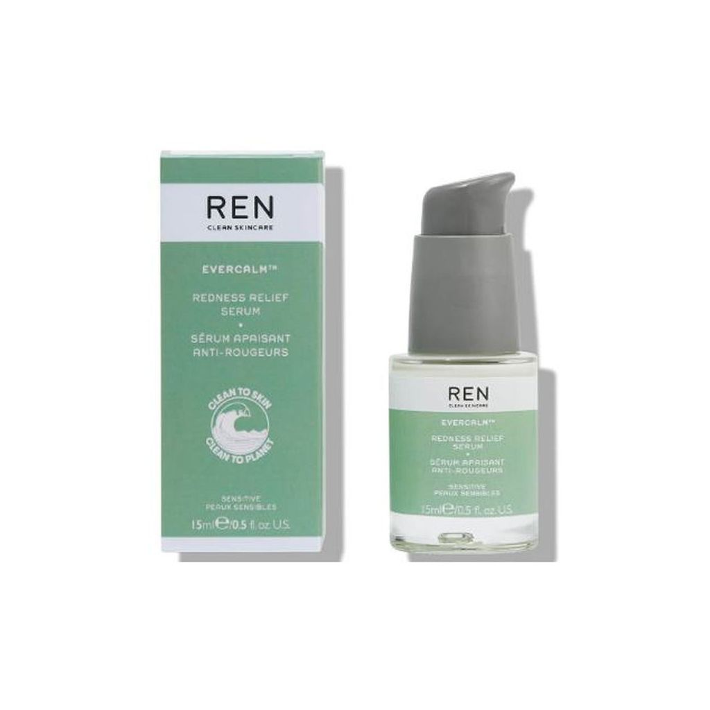 REN clean skincare evercalm redness relief serum 15ml