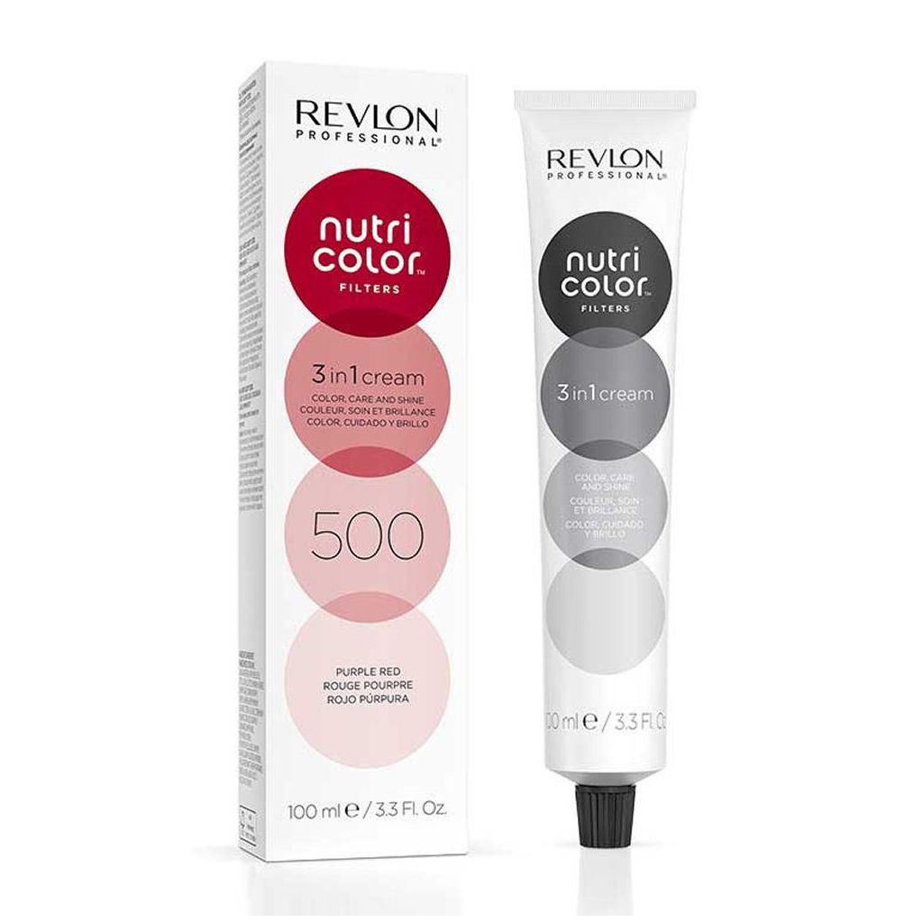 Revlon professional nutri color filters 3 in 1 cream 500 purple red 100ml