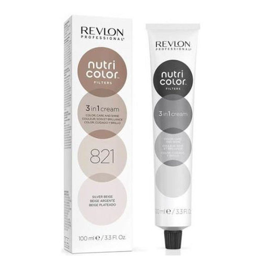 Revlon professional nutri color filters 3 in 1 cream 821 silver beige 100ml