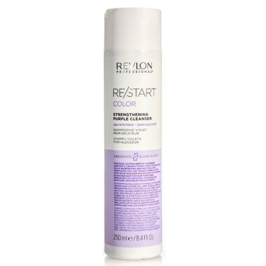 Revlon professional restart color strengthening purple cleanser 250ml