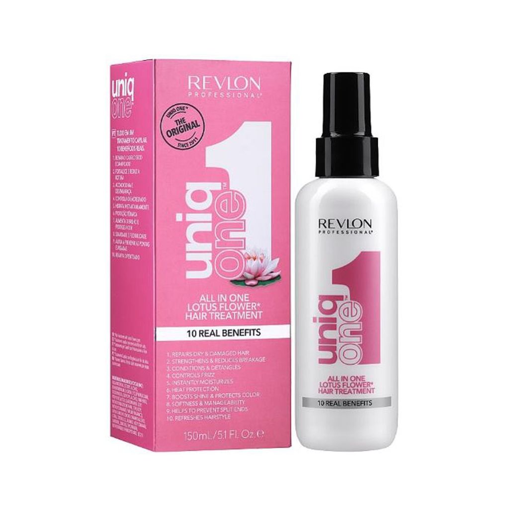 Revlon professional uniq one all in one lotus flower hair treatment 10 real benefits 150ml