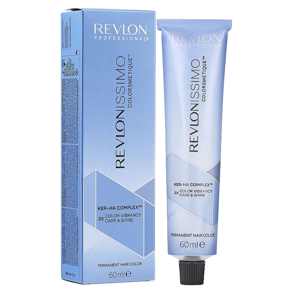Revlon revlonissimo colorsmetique ker-ha complex permanent hair color 7.12 medium ash 60ml