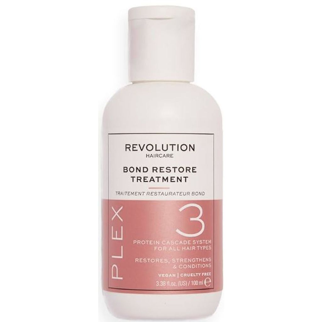 Revolution haircare london bond restore treatment plex 3 protein cascade system for all hair types 100ml