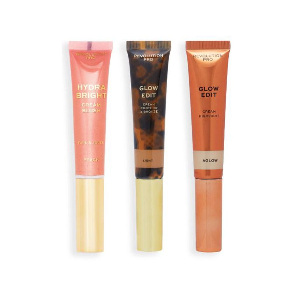 Revolution pro cream wand trio medium face set ensemble visage - 3 dele