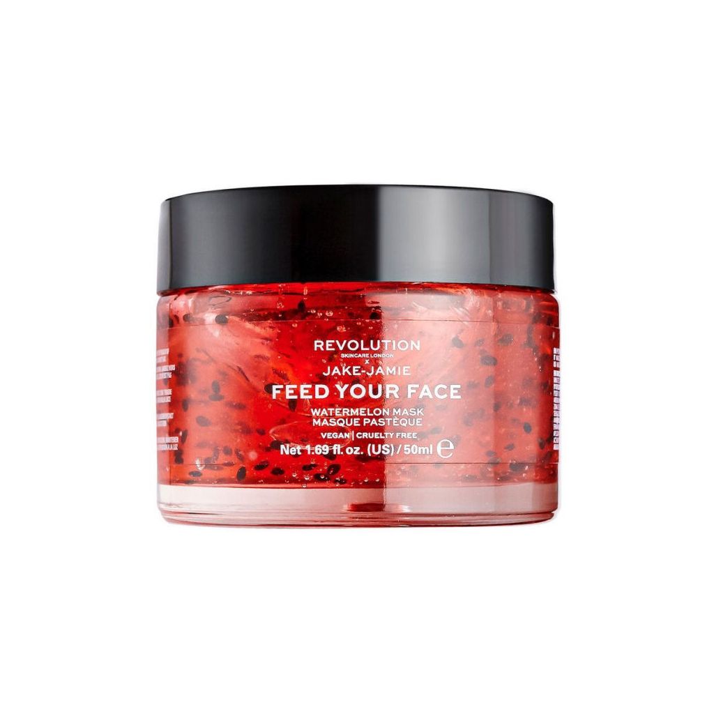 Revolution skincare london jake-jamie feed your face watermelon mask 50ml