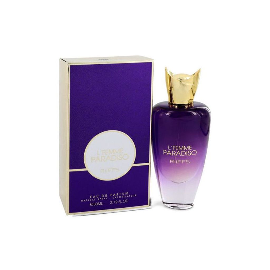 Riiffs eau de parfum natural spray l'femme paradiso 80ml