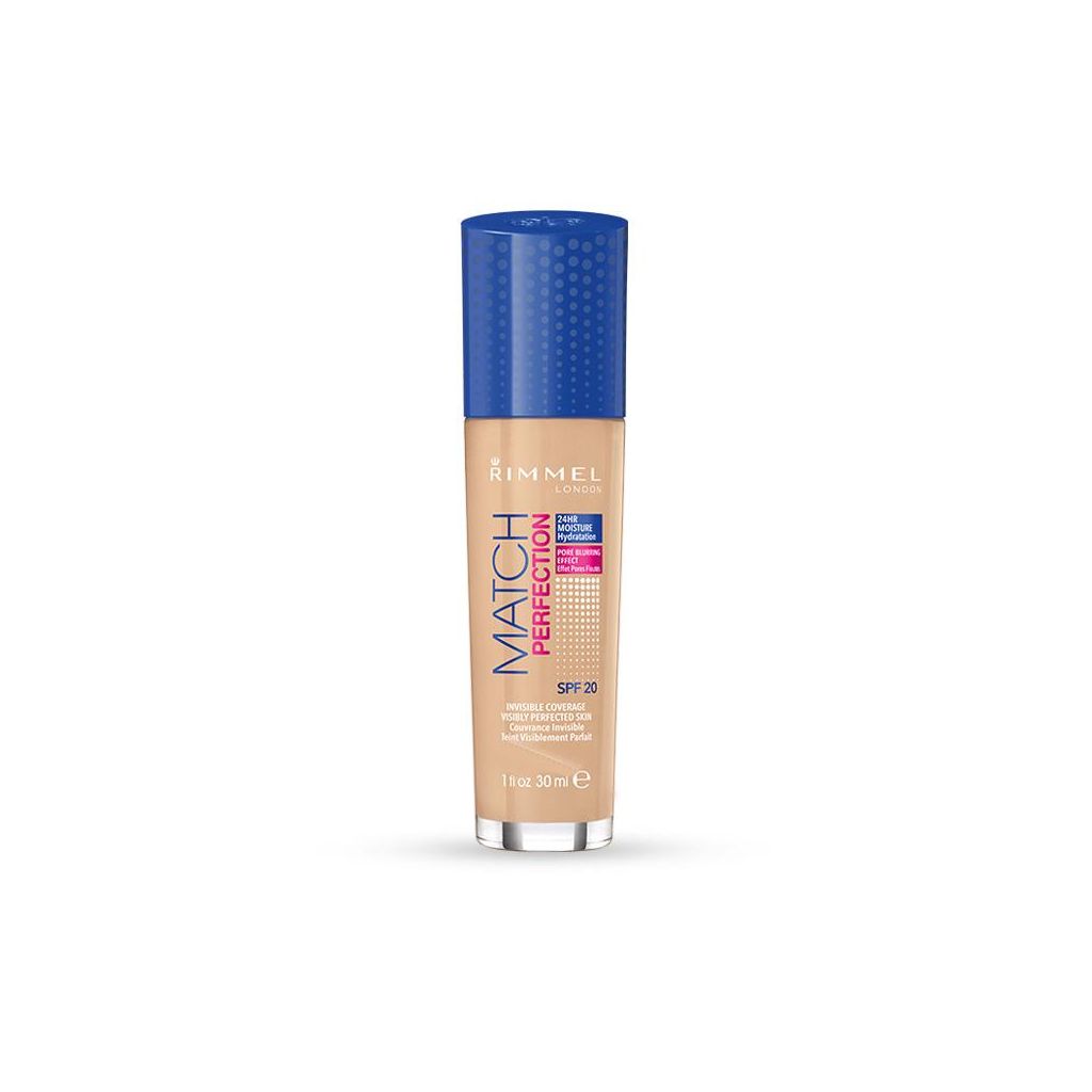 Rimmel Match perfection foundation spf20 100 ivory 30ml