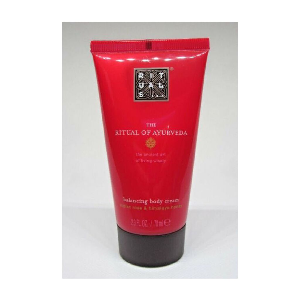 Rituals the ritual of ayurveda balancing body cream indian rose & himalaya honey 70ml