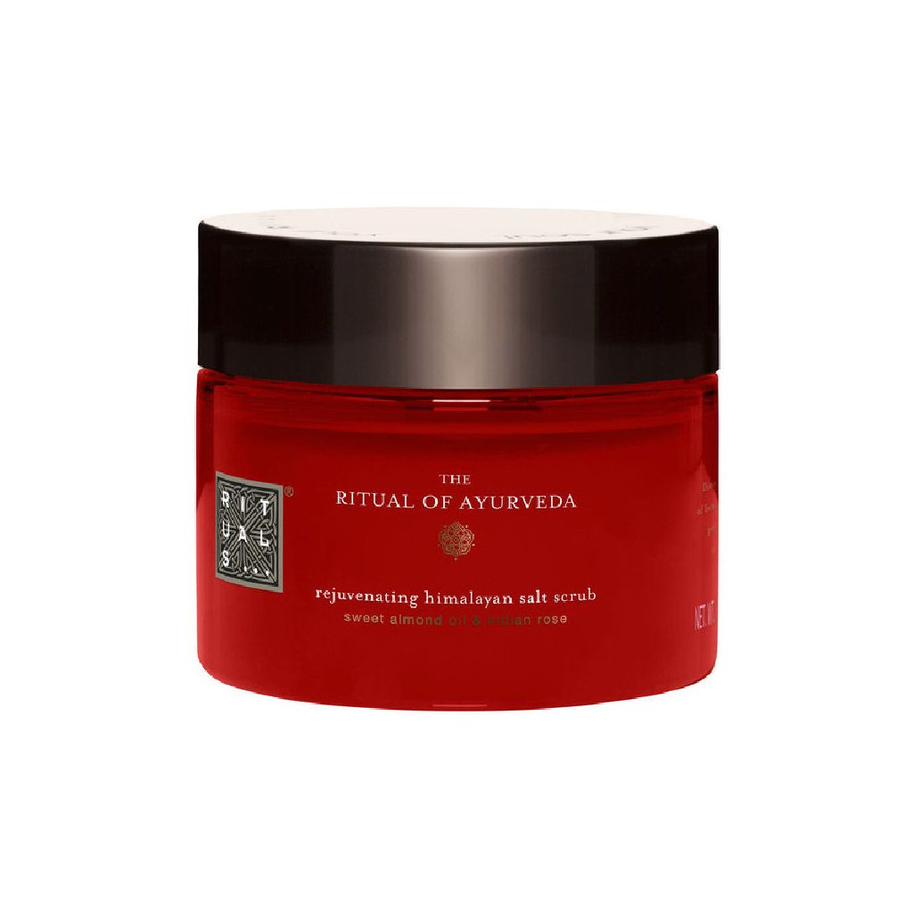 Rituals the ritual of ayurveda rejuvenating pink salt scrub sweet almond oil & indian rose 125g