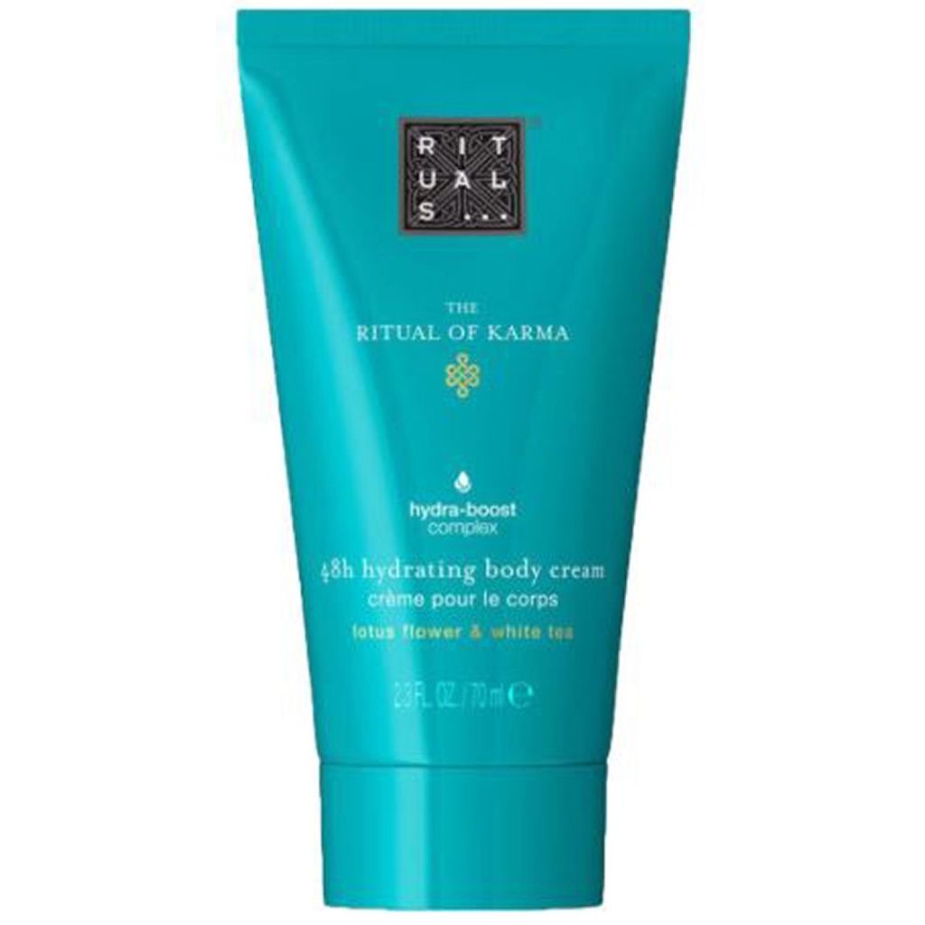Rituals the ritual of karma hydra-boost complex 48h hydrating body cream lotus flower & white tea 70ml (dato)